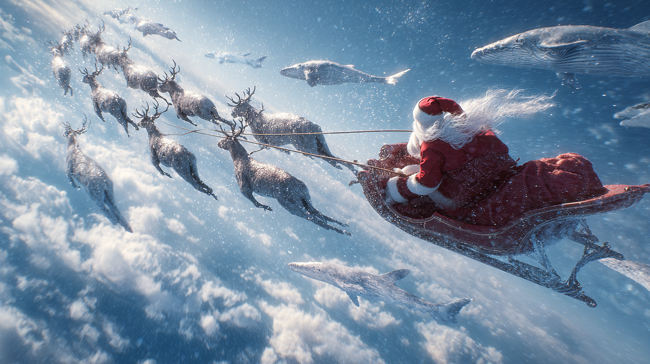 🎅那个男人又要来了🎄（图ZNDAwMTE4MDI0） - AI作品 - 站酷设计师巫师光原创素材 - 站酷ZCOOL