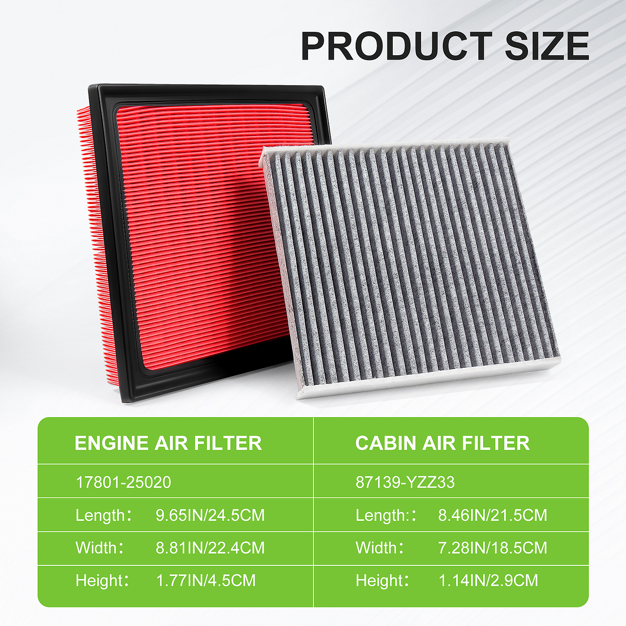 汽车滤芯主附图/A+ 视觉设计