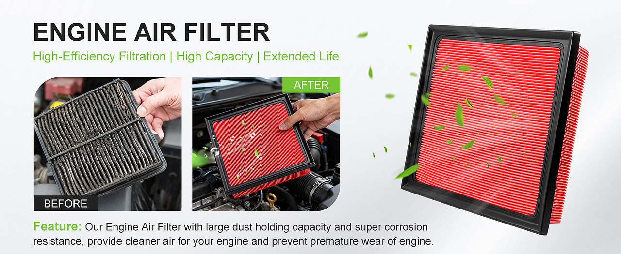 汽车滤芯主附图/A+ 视觉设计