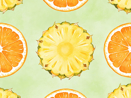 水果图案设计及应用