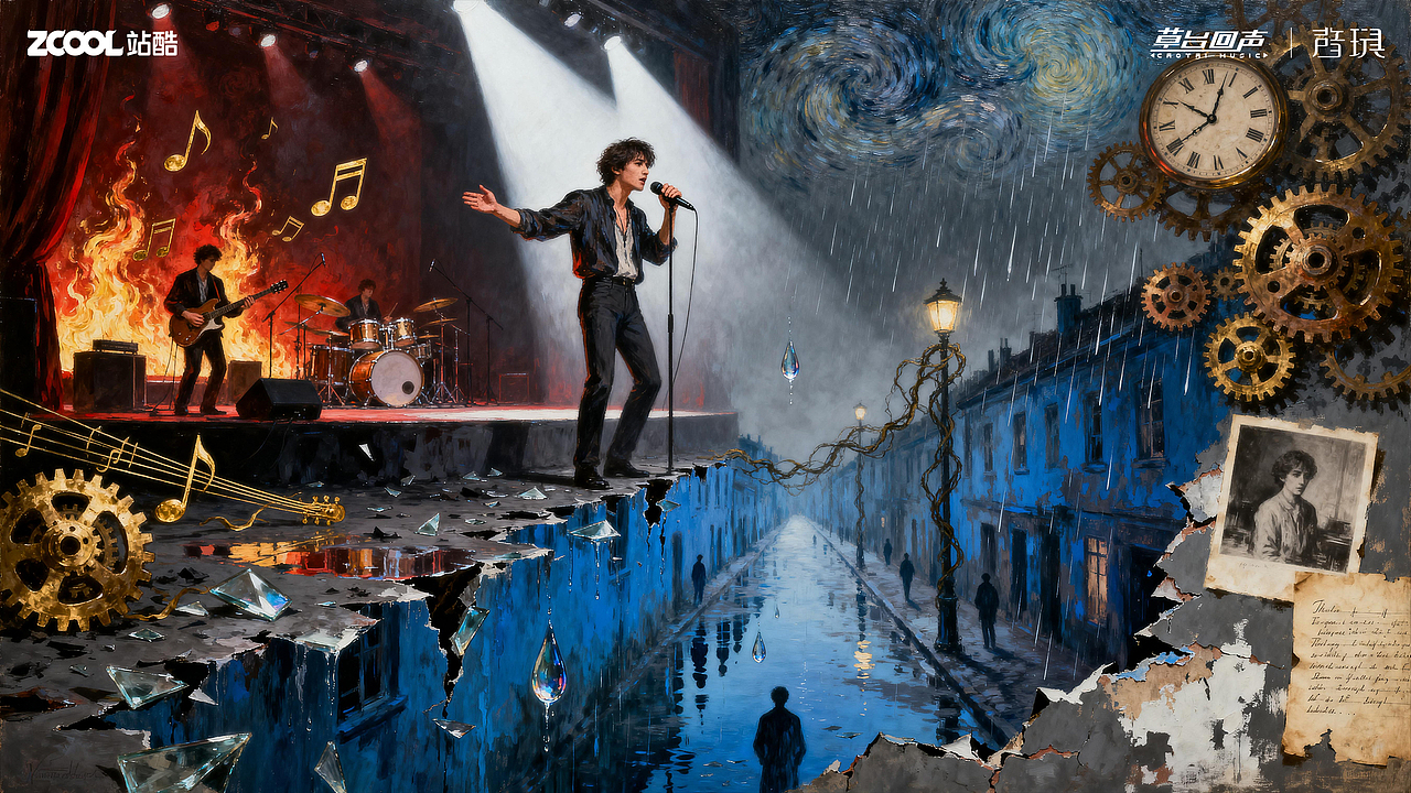 用声音对抗世界（图ZNDAwMTMxMTM2） - 海报 - 站酷设计师吴柯原创素材 - 站酷ZCOOL