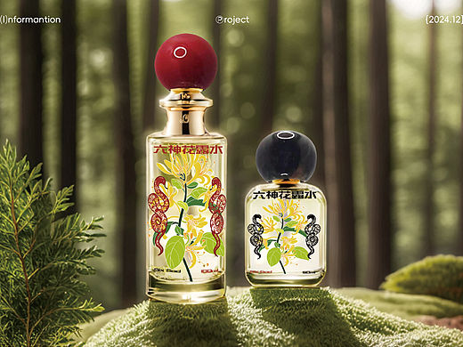 六神蛇胆花露水包装设计