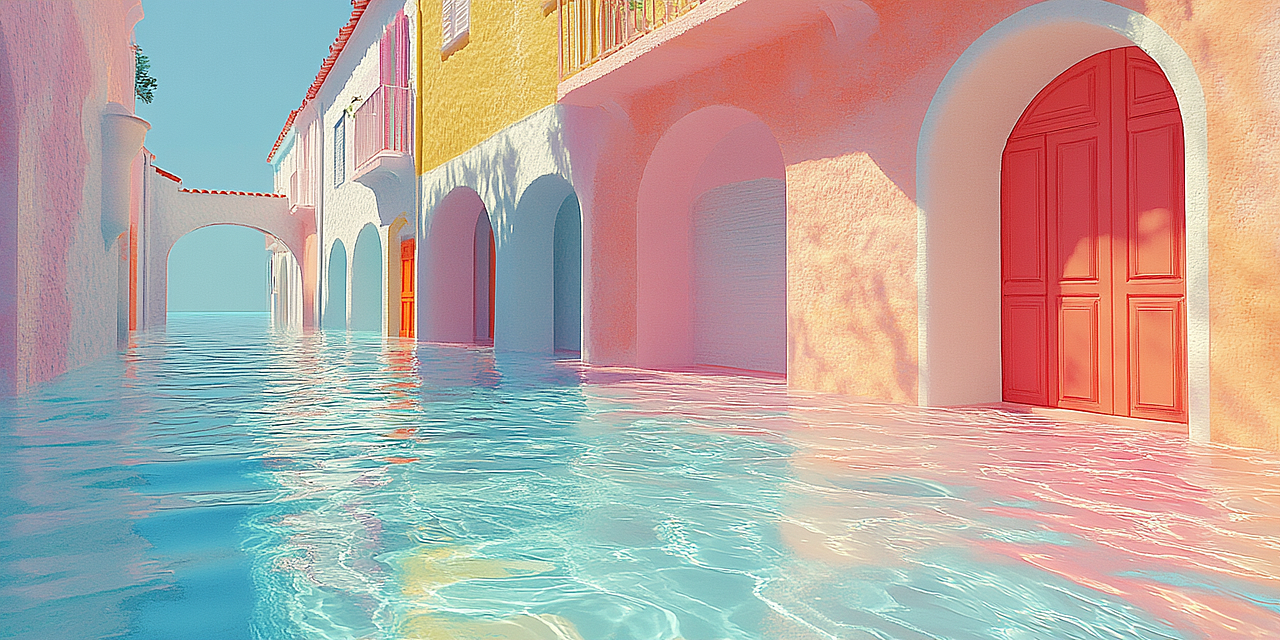 Visual illusion东方威尼斯/光/梦