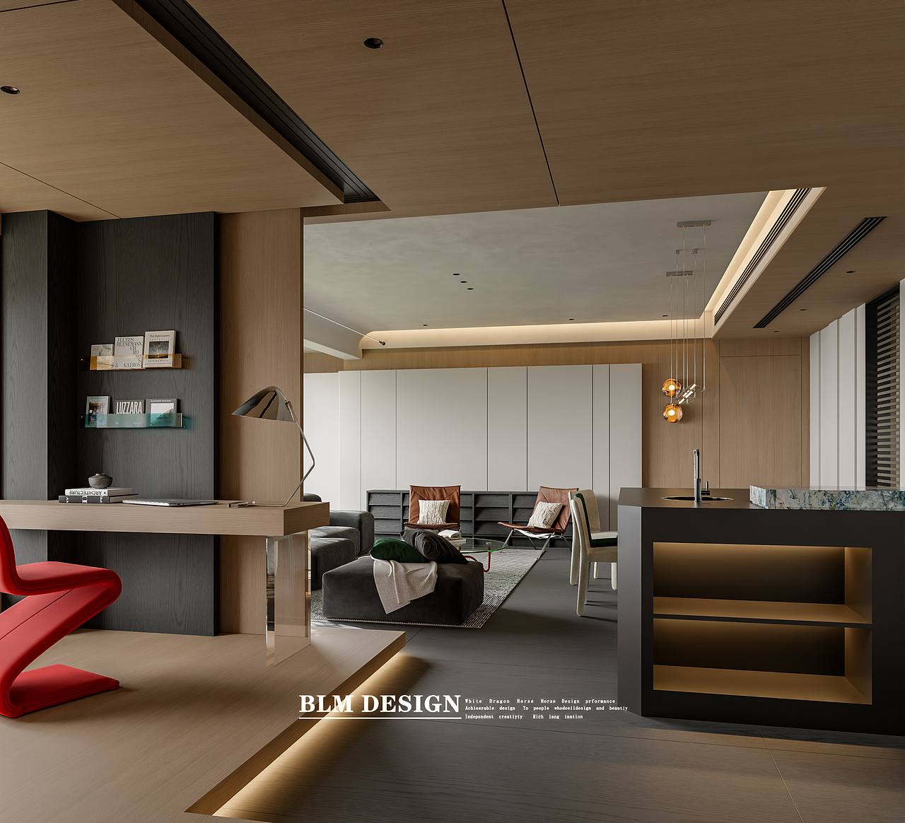 现代家装效果图案例