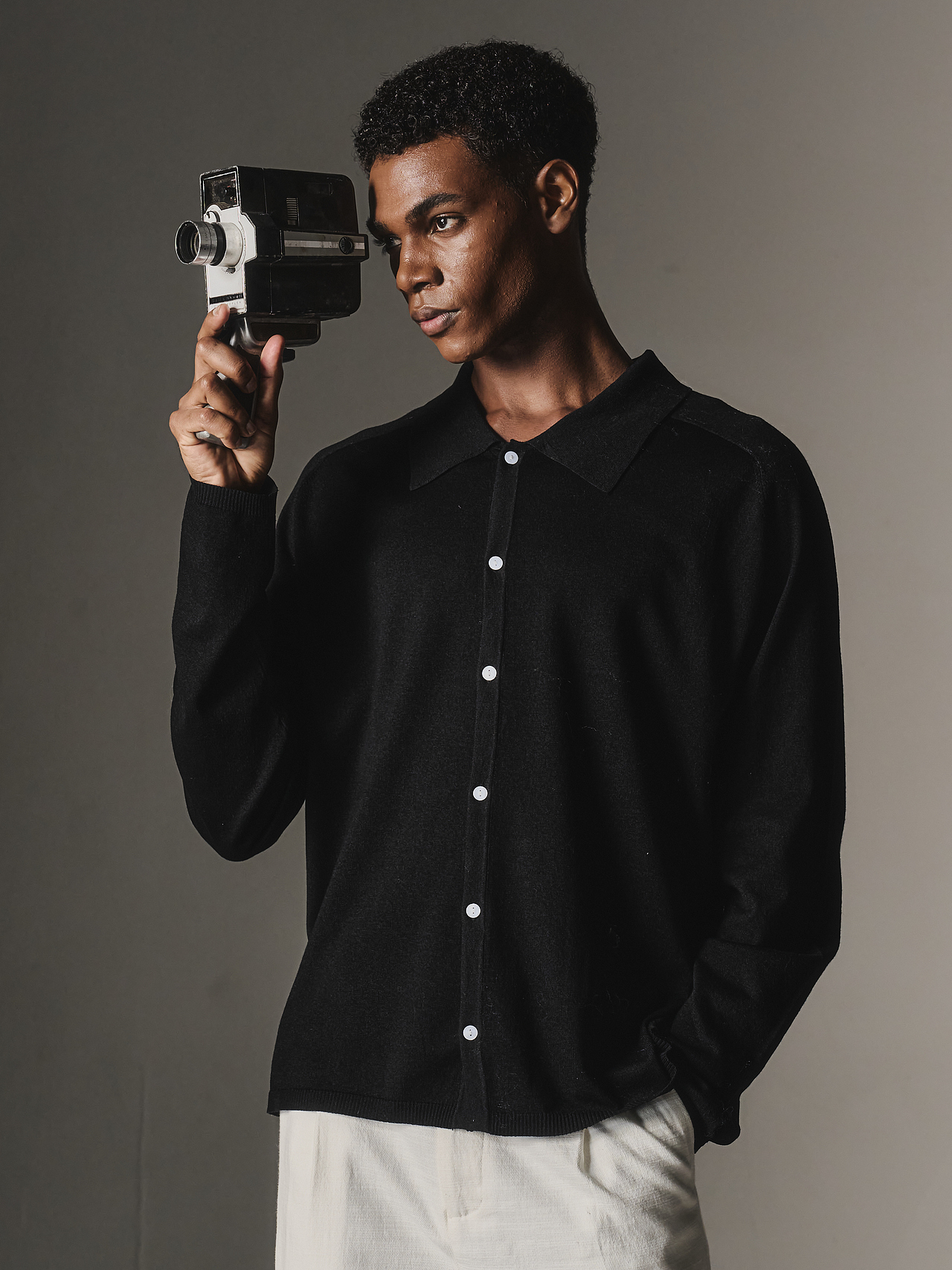 外模 超模 质感型男 高级感 简约 复古 轻奢 时尚大片