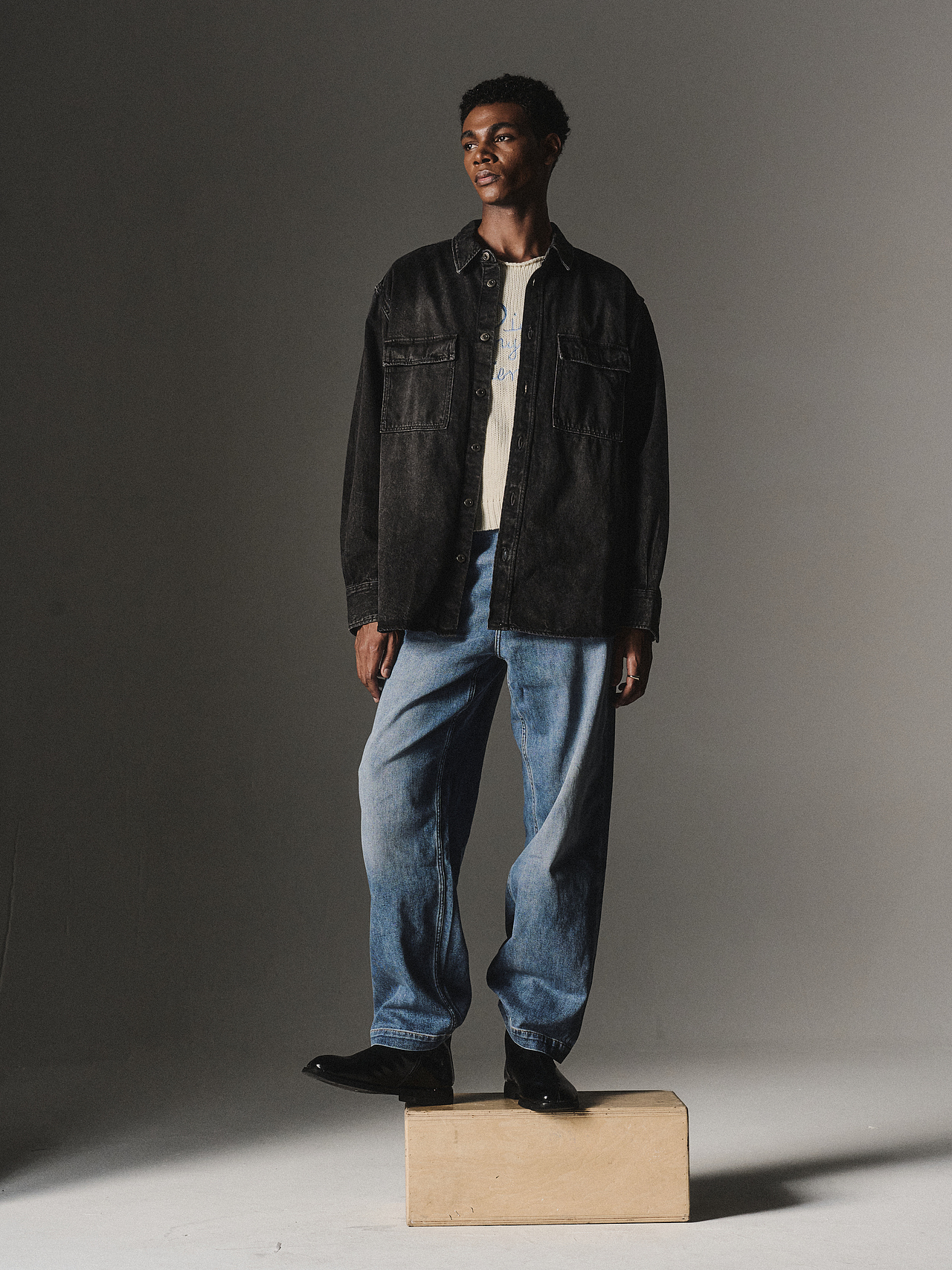 外模 超模 质感型男 高级感 简约 复古 轻奢 时尚大片