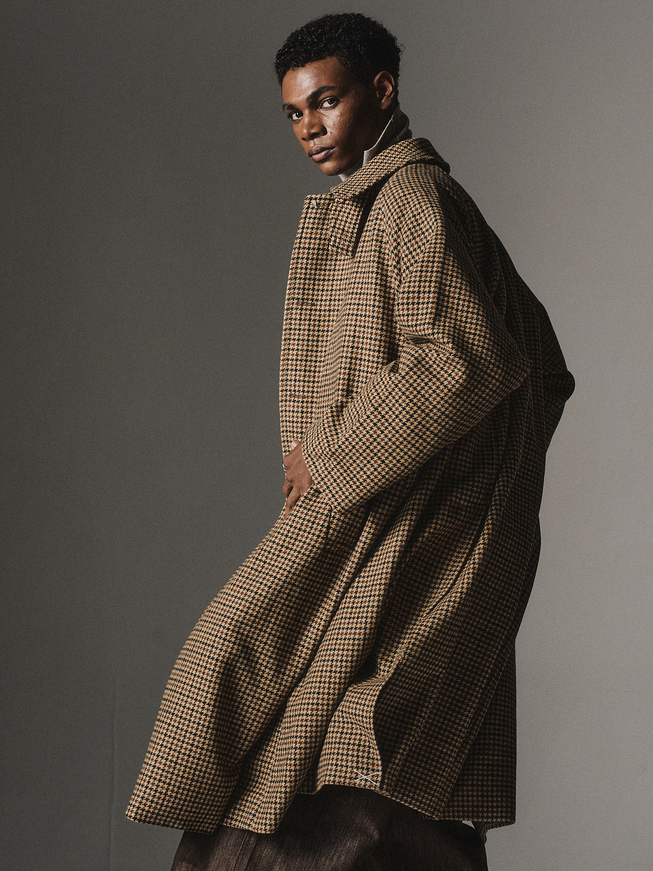 外模 超模 质感型男 高级感 简约 复古 轻奢 时尚大片