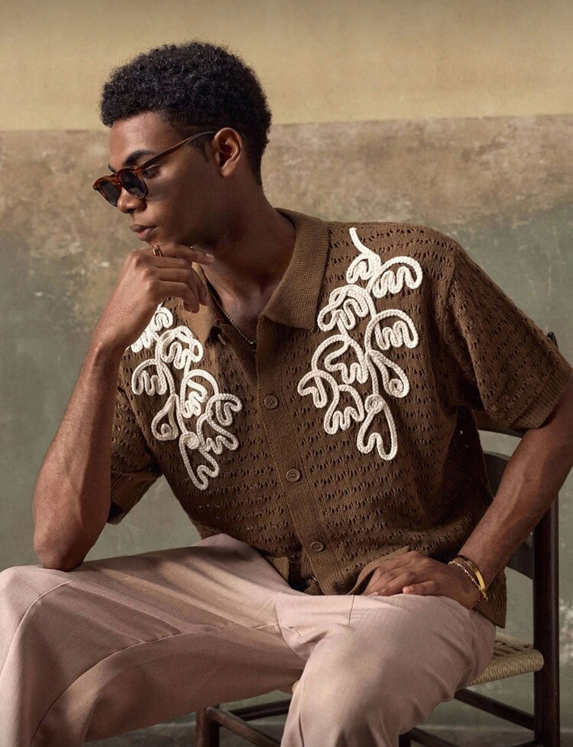 外模 超模 质感型男 高级感 简约 复古 轻奢 时尚大片