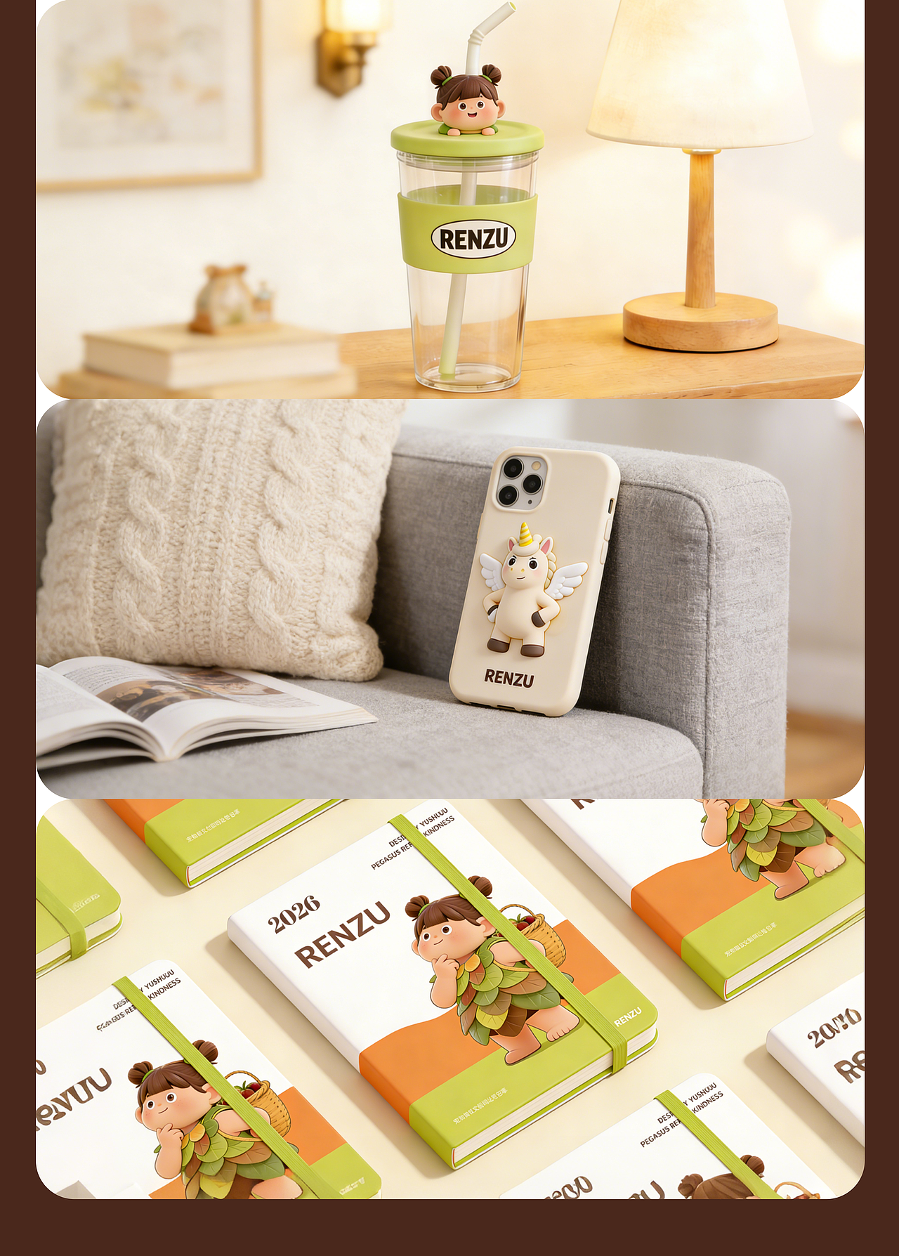 天马报恩丨2026马年IP形象