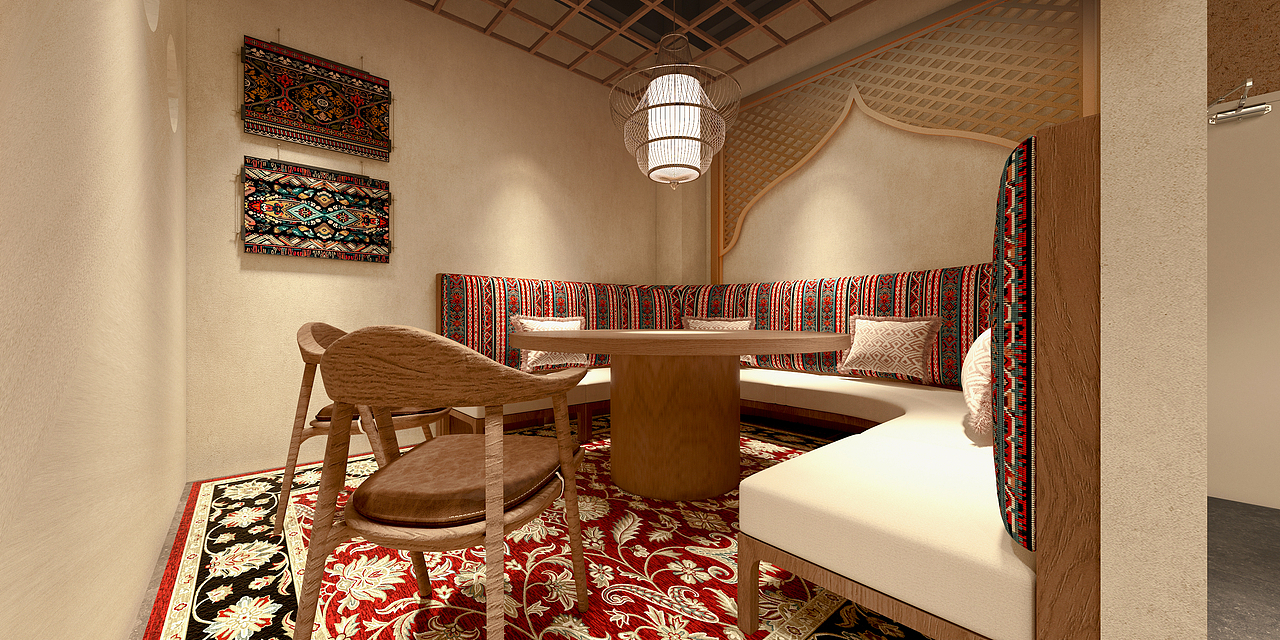 塔哈尔创意新疆餐厅新形象（图ZNDAwMTQzNjA4） - 商业空间设计 - 站酷设计师南山设计工作室原创素材 - 站酷ZCOOL