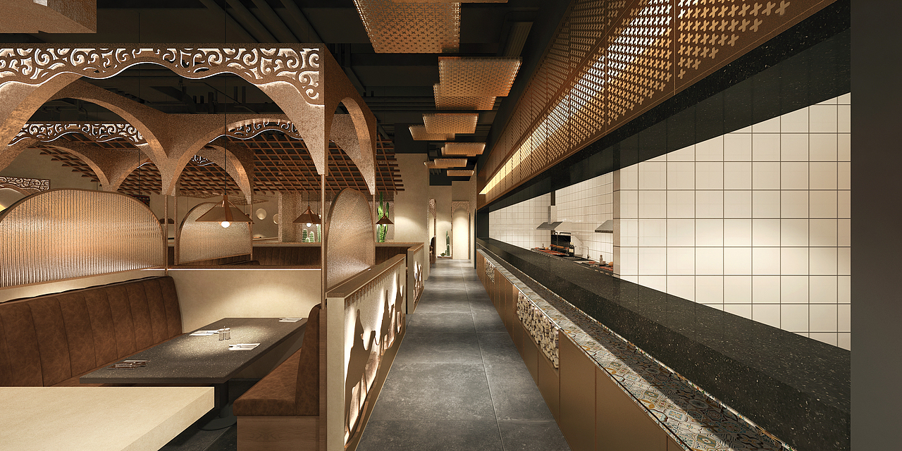 塔哈尔创意新疆餐厅新形象（图ZNDAwMTQzNTk2） - 商业空间设计 - 站酷设计师南山设计工作室原创素材 - 站酷ZCOOL
