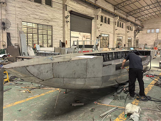 大型不锈钢双曲吧台出口 金属异形接待台定制加工厂