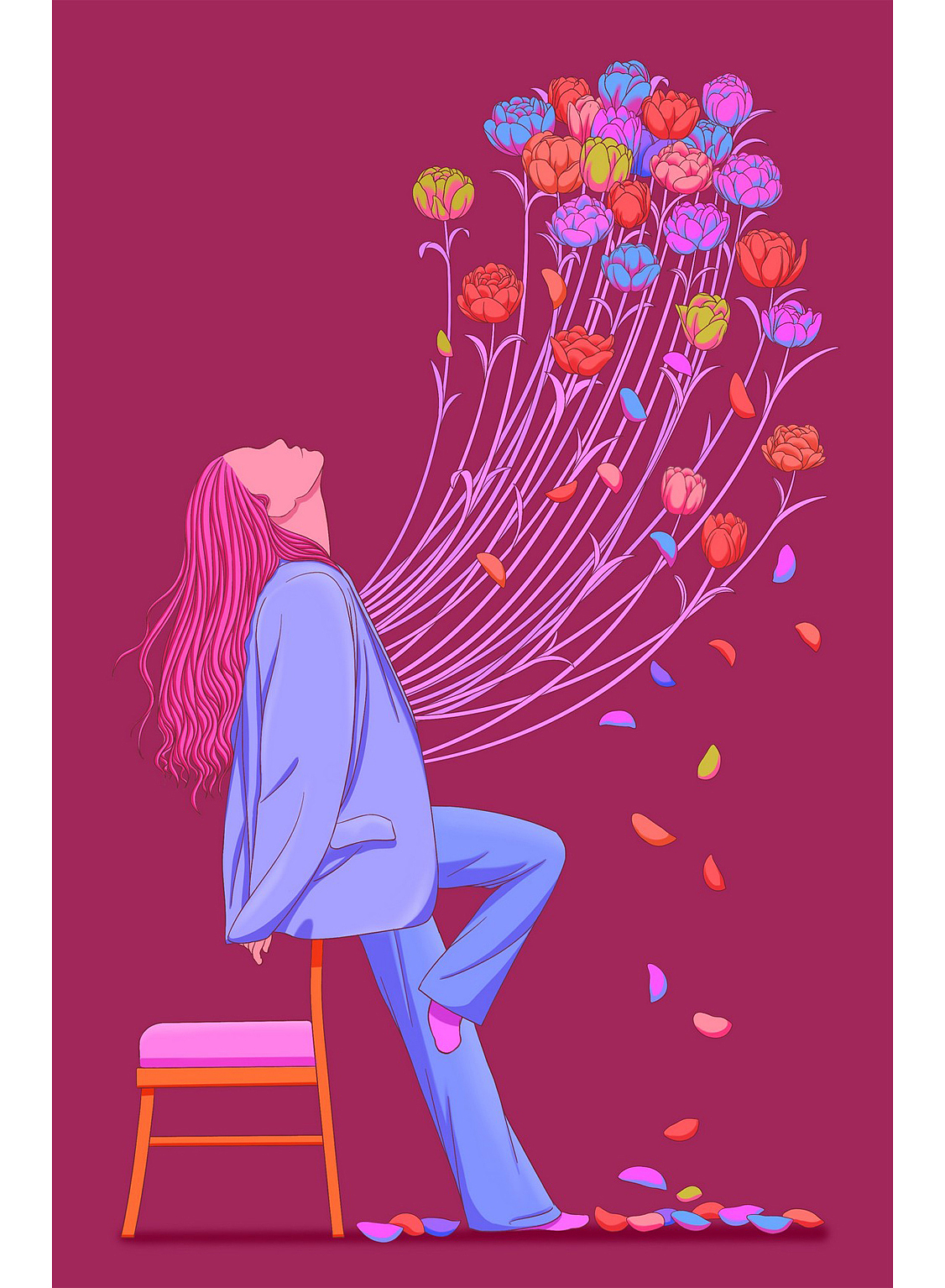 创意人物插画01（图ZNDAwMTYwODA4） - 商业插画 - 站酷设计师湯汤原创素材 - 站酷ZCOOL