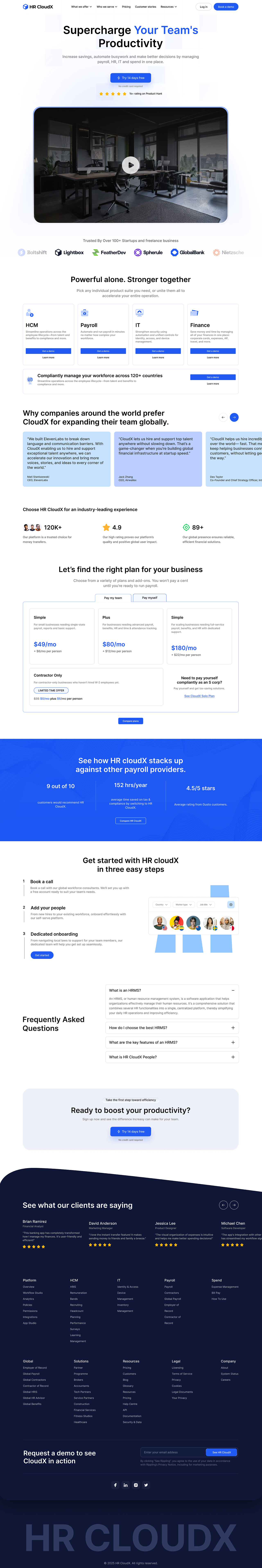 近期海外远程项目