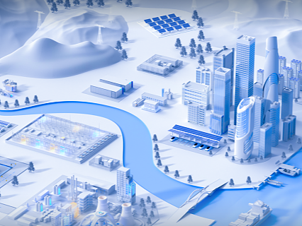 微谱数科交付案例 | 3D建模数字孪生可视化场景