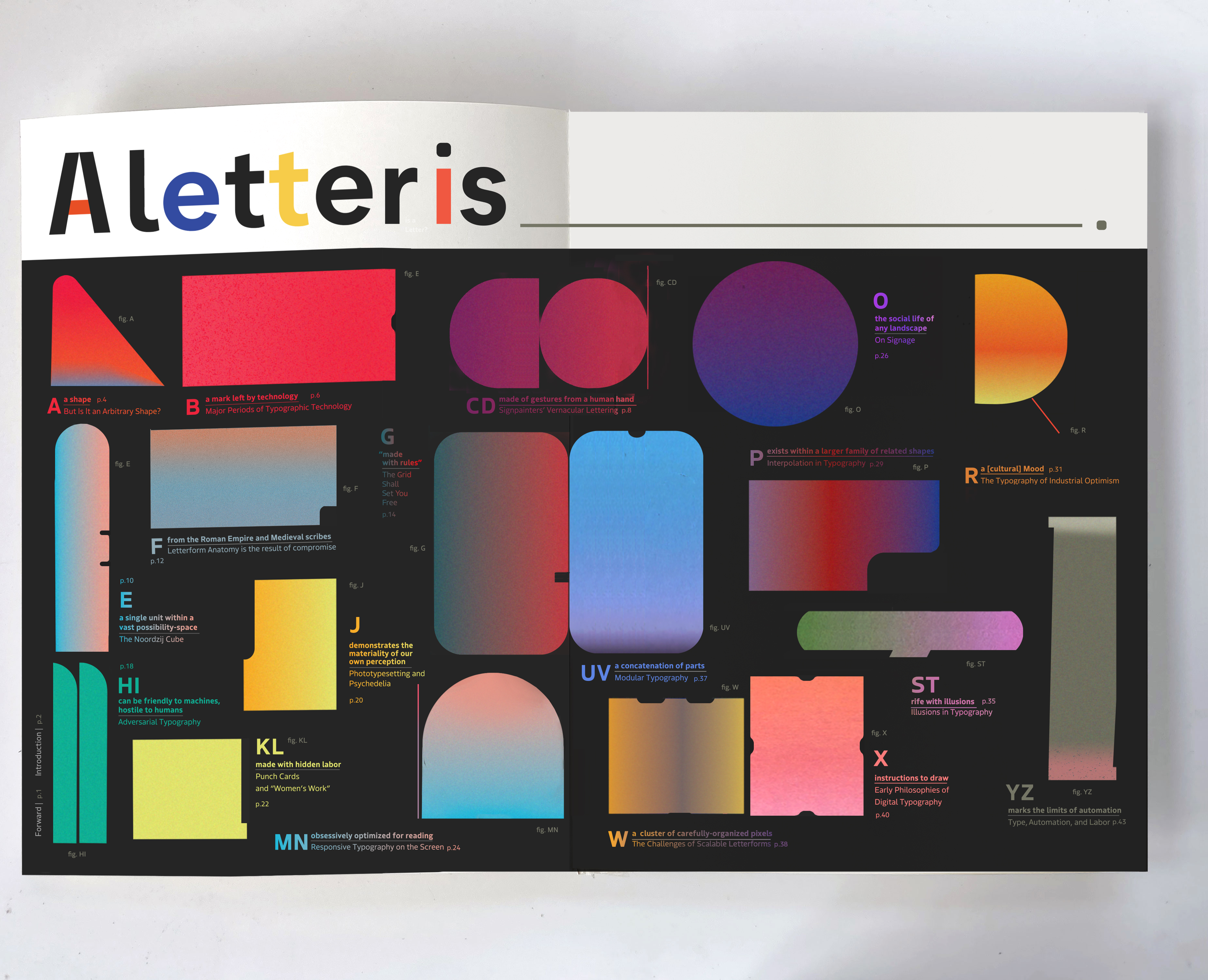 用另一种方式认识字母-《Alphabet in Motion》立体书设计|365天的好设计 NO.149