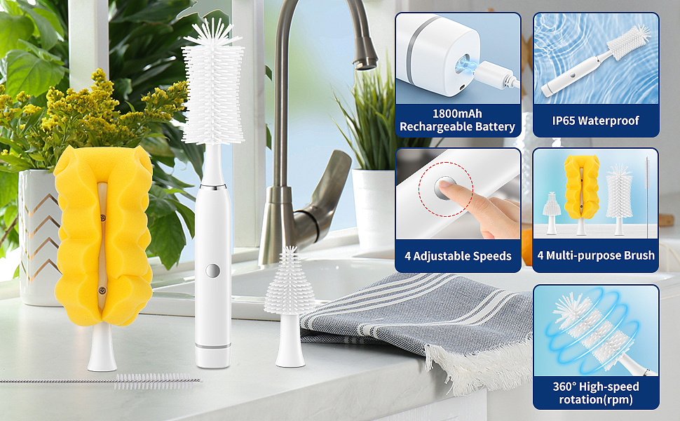 | 渲染案例 | 奶瓶清洁器