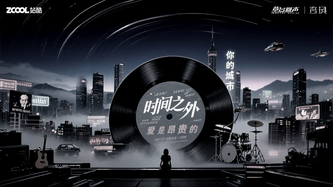 《时间之外褶皱里的生命情书》（图ZNDAwMTcxMTQw） - 海报 - 站酷设计师小海豹设计师原创素材 - 站酷ZCOOL