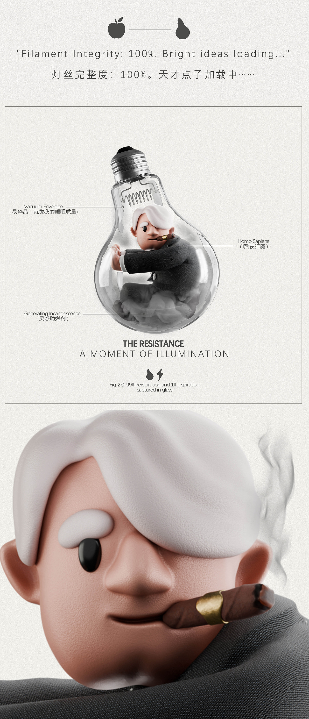 脑洞封装计划-Encapsulated Minds（图ZNDAwMTc2Njg4） - 人物/生物 - 站酷设计师芝色怪兽原创素材 - 站酷ZCOOL