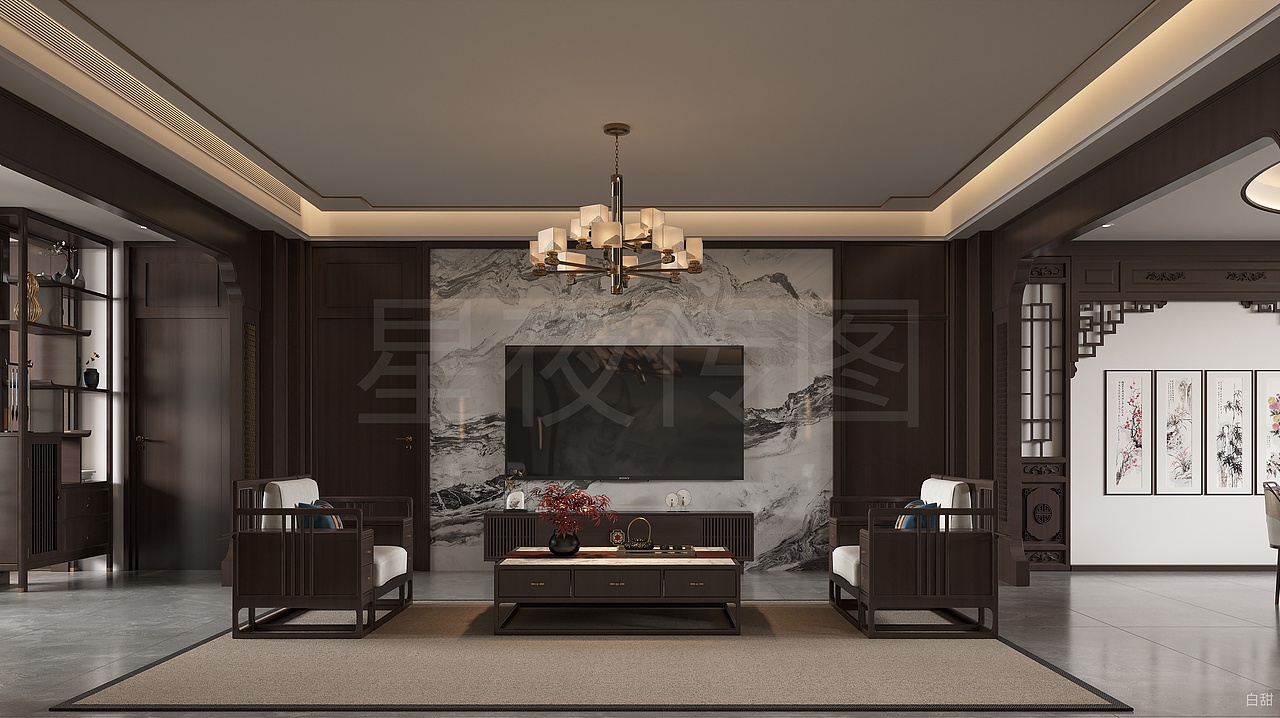 现代中式风|精准还原,将山水禅意揉进生活日常