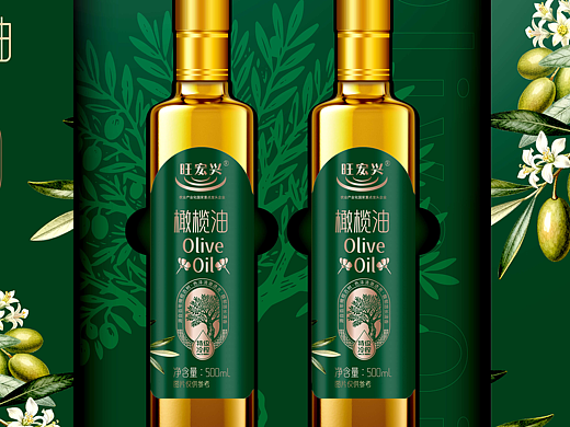 旺宏兴×晨邦创意 橄榄油包装设计(已商用)