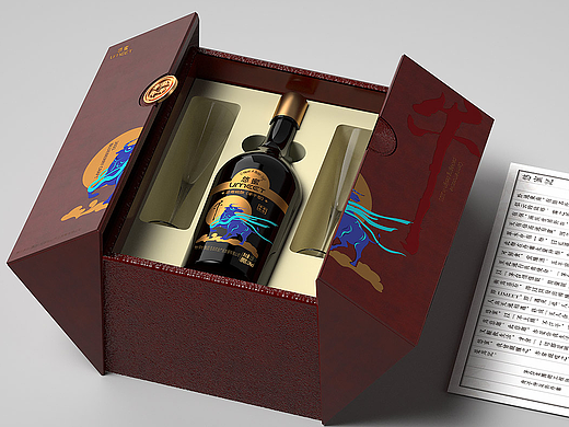 哲仕设计作品:悠蜜红酒包装设计、悠蜜生肖酒包装设计