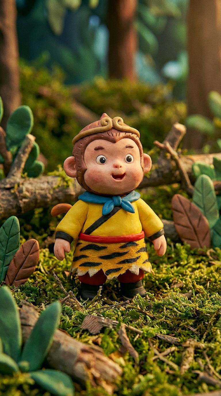 黏土取经四人组（图ZNDAwMTgxMTgw） - 人物/生物 - 站酷设计师酷酷的麦客原创素材 - 站酷ZCOOL