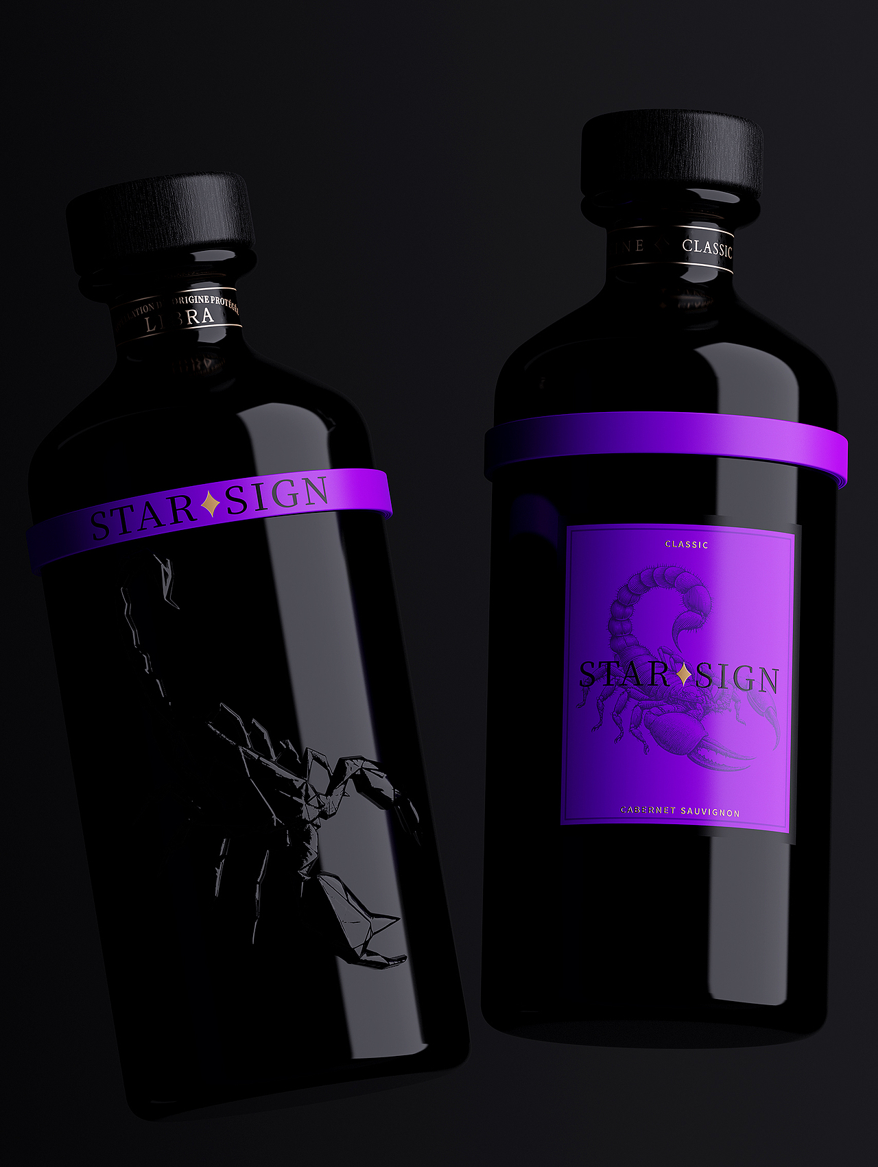 12 DESIGN/STAR SIGN酒标设计(天蝎座)