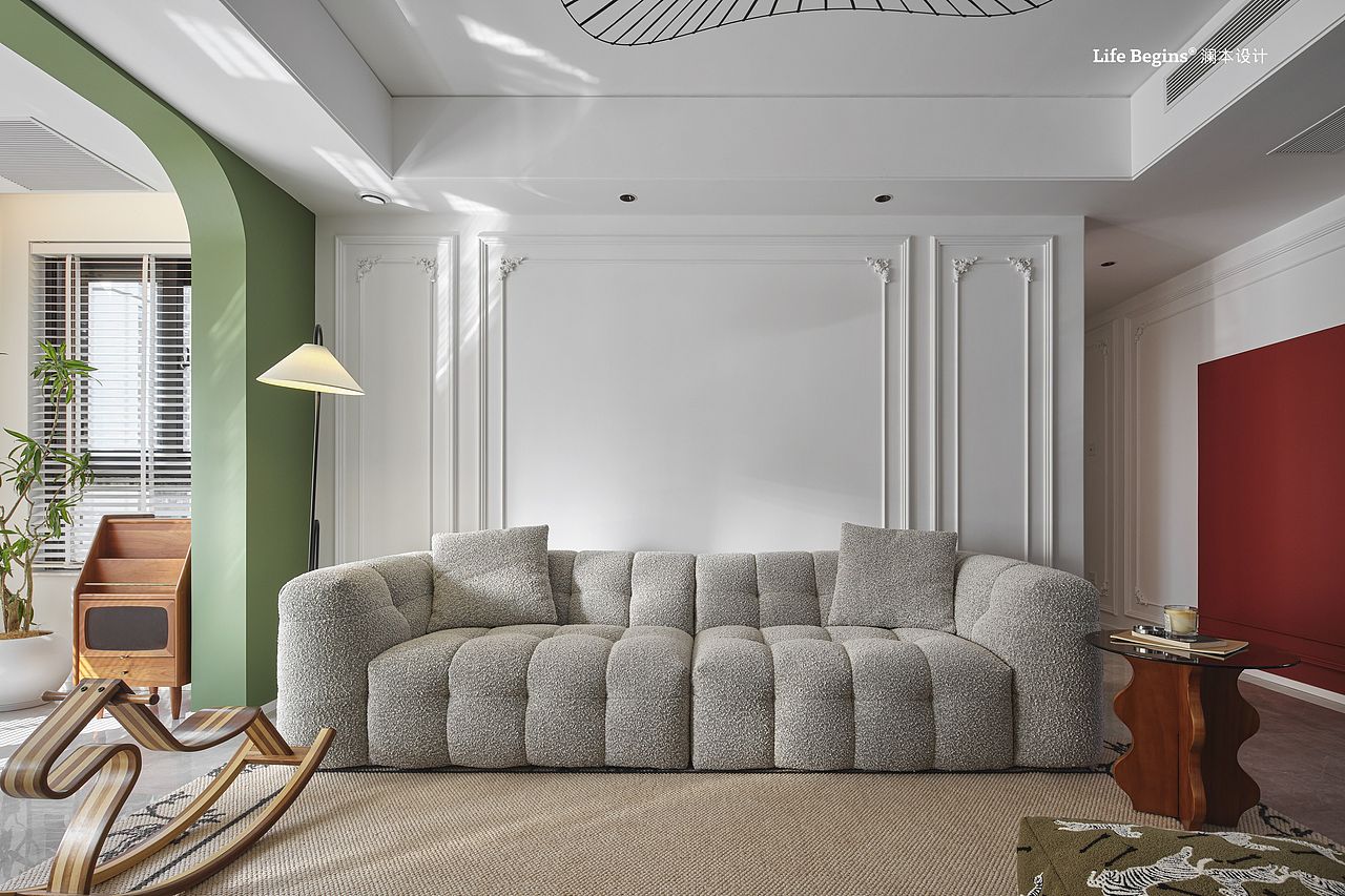 LAB 原创 | 135㎡ 栖居自然 |「窗含绿意,室纳春风」