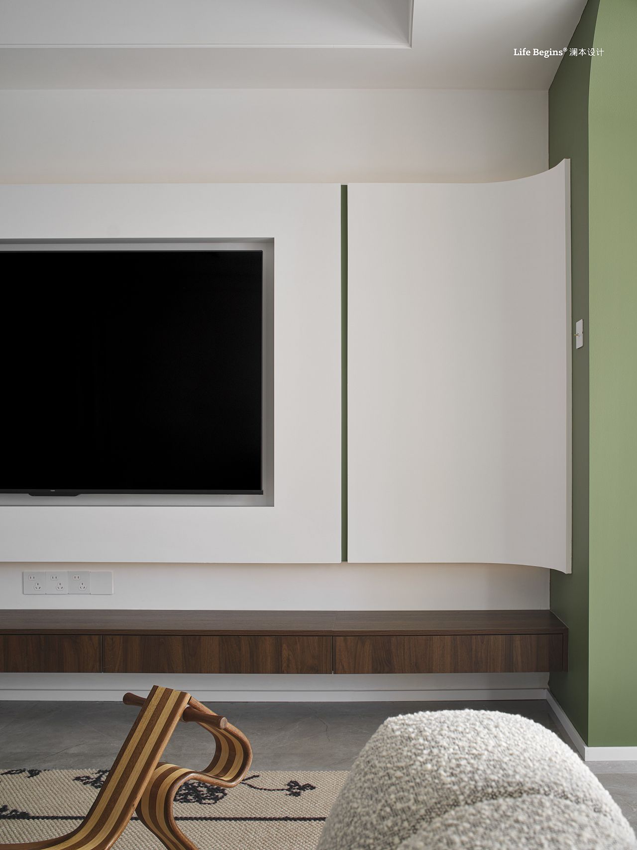 LAB 原创 | 135㎡ 栖居自然 |「窗含绿意,室纳春风」