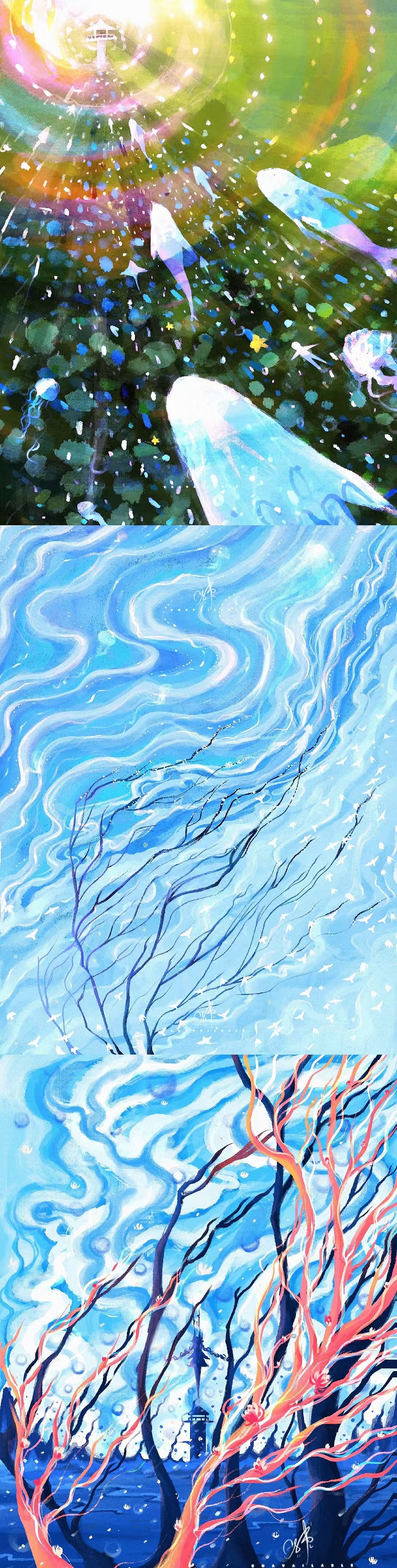 2025年插画总结-海平线插画（图ZNDAwMTg3MjYw） - 商业插画 - 站酷设计师海平线HIPX原创素材 - 站酷ZCOOL