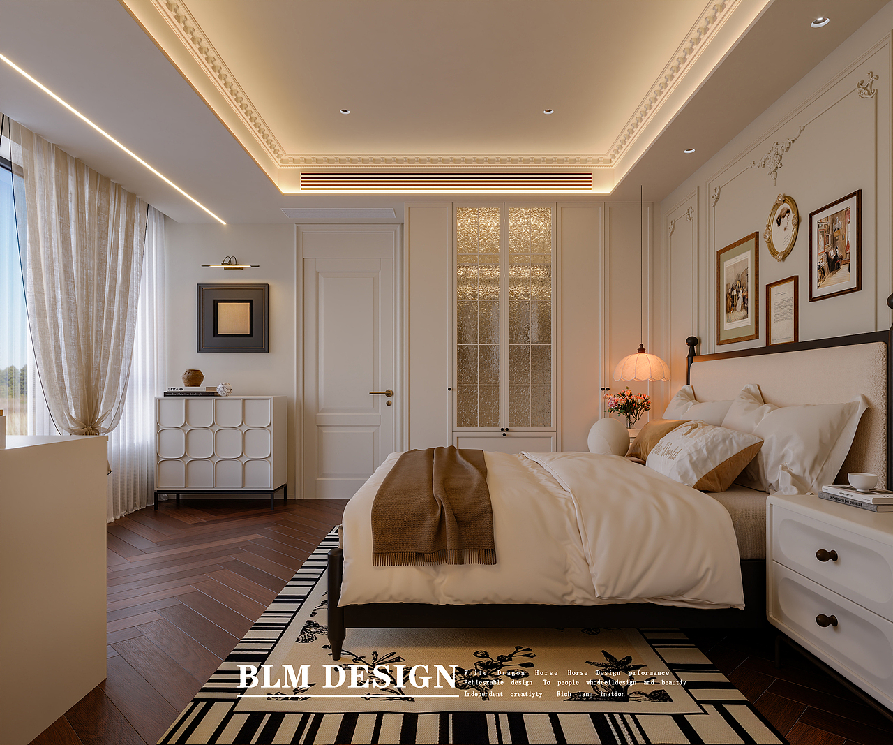 法式中古家装效果图案例