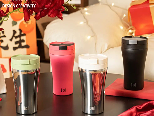 产品拍摄|新年保温杯