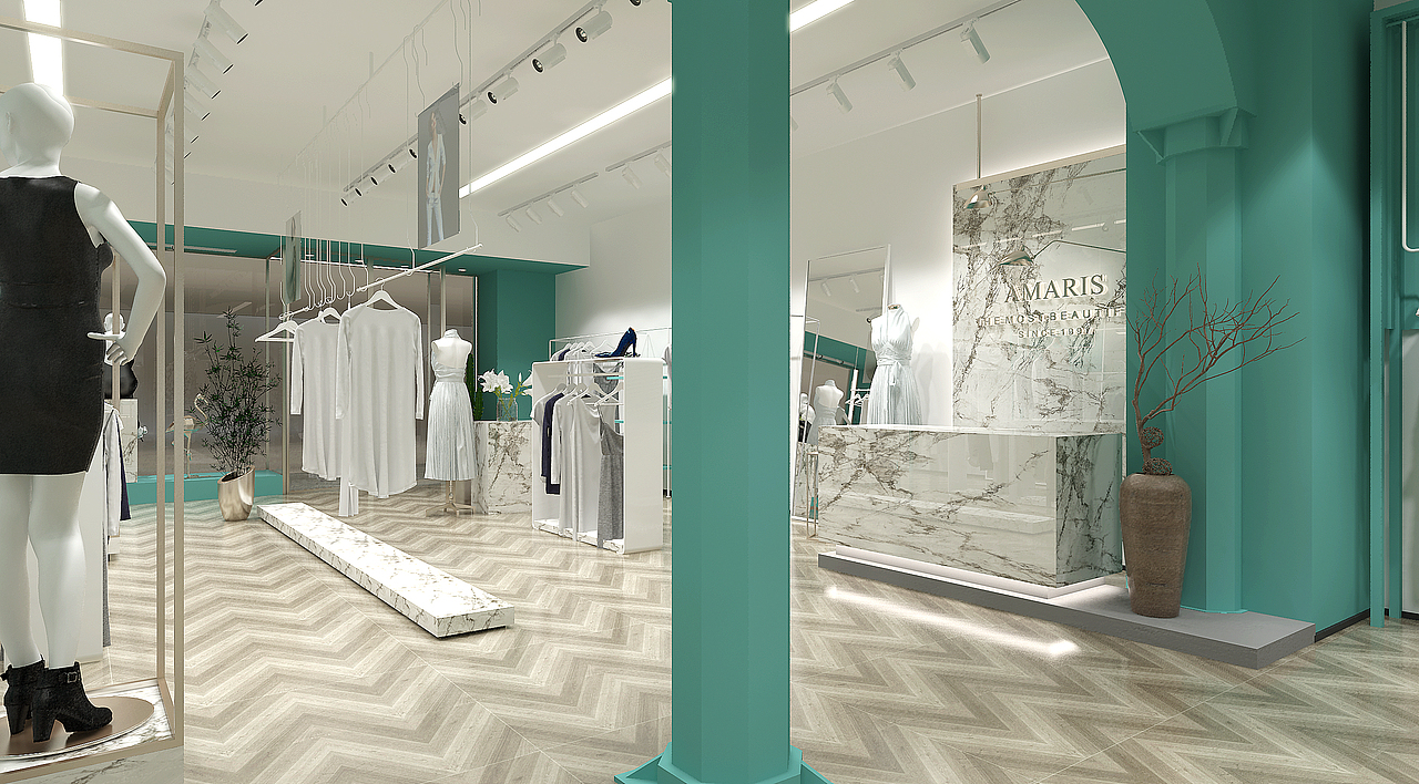 AMARIS女装终端形象设计