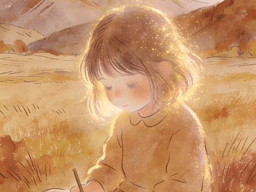 《秋光里的笔融》