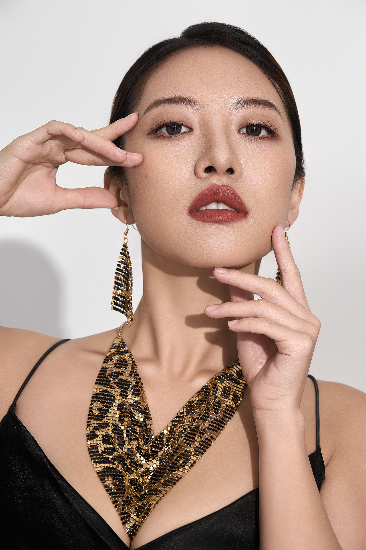 首饰饰品项链耳环拍摄