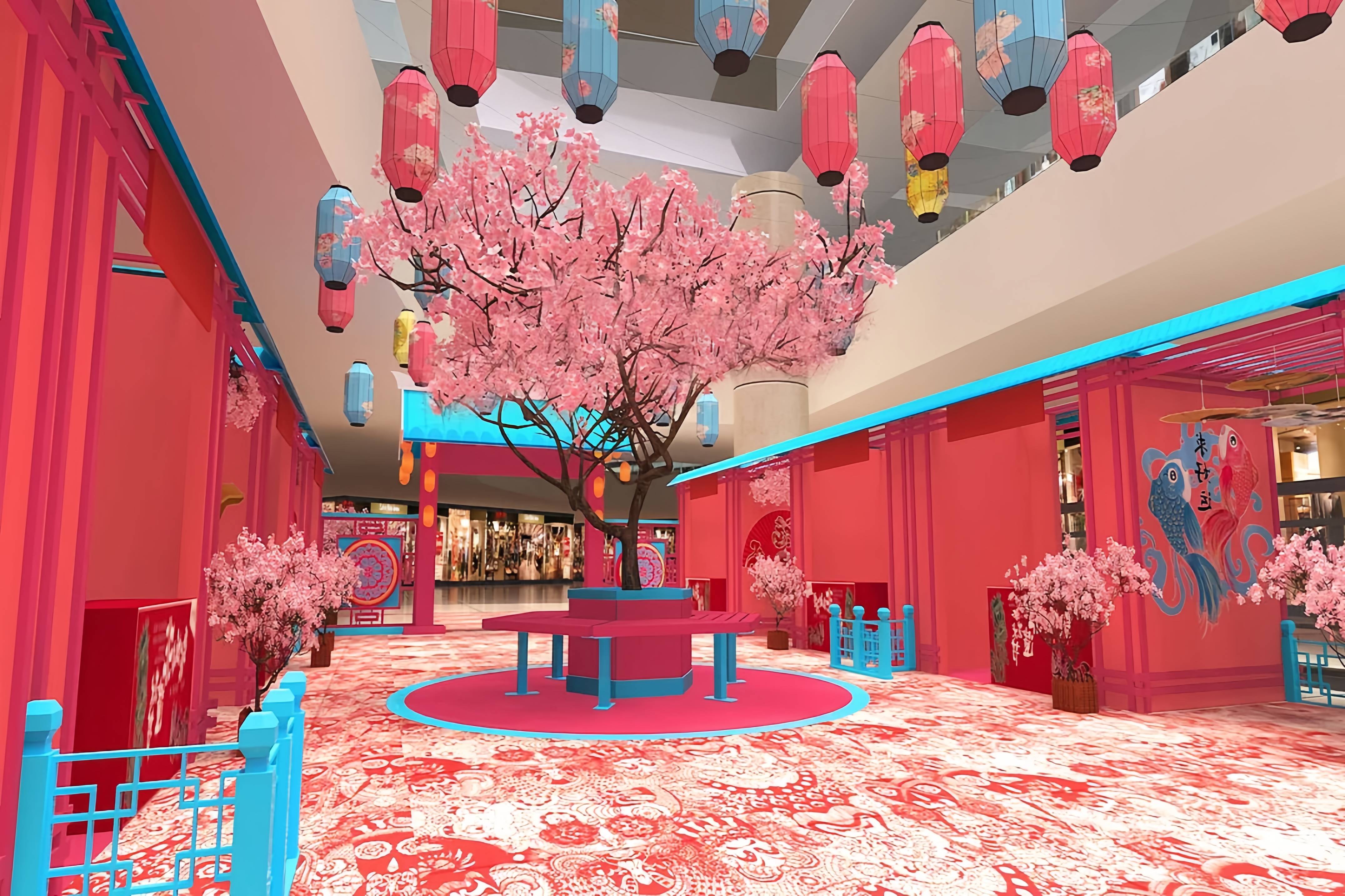 梅州/揭阳/汕头/潮州购物中心商业美陈氛围包装设计公司