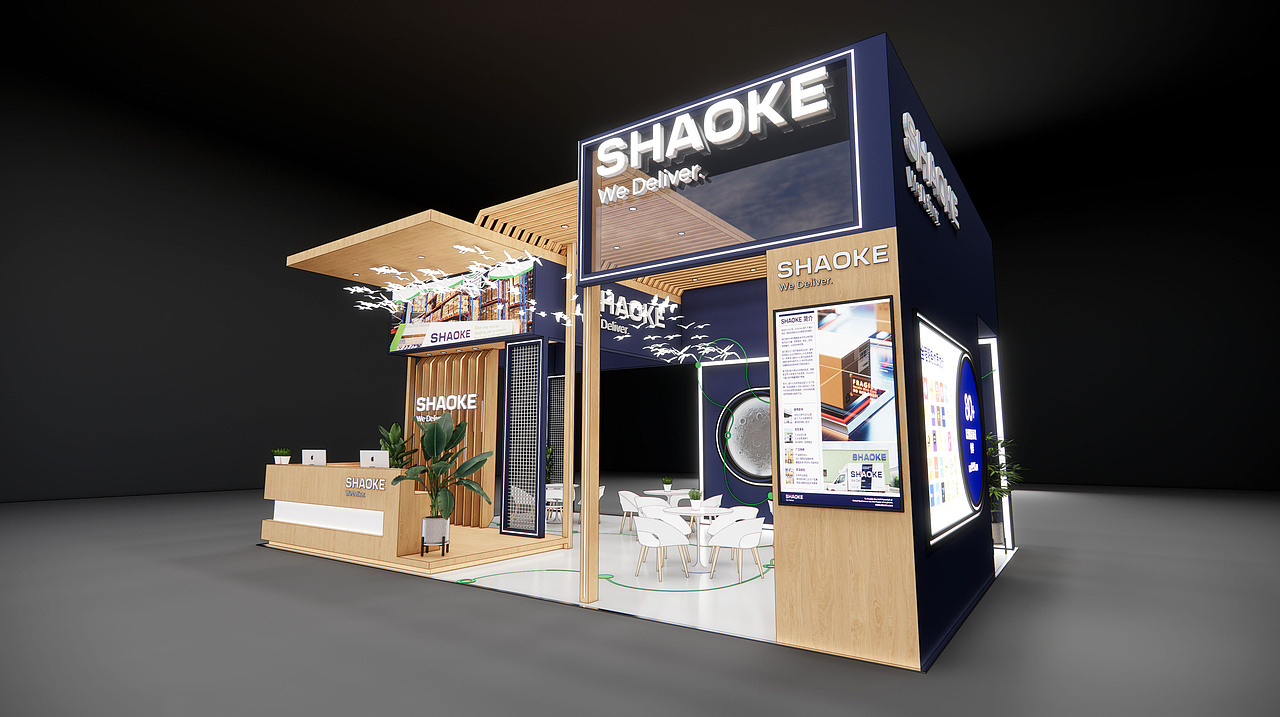 天宇视界展会设计方案（图ZNDAwMjEwNDcy） - 商业空间设计 - 站酷设计师明明白白先生原创素材 - 站酷ZCOOL