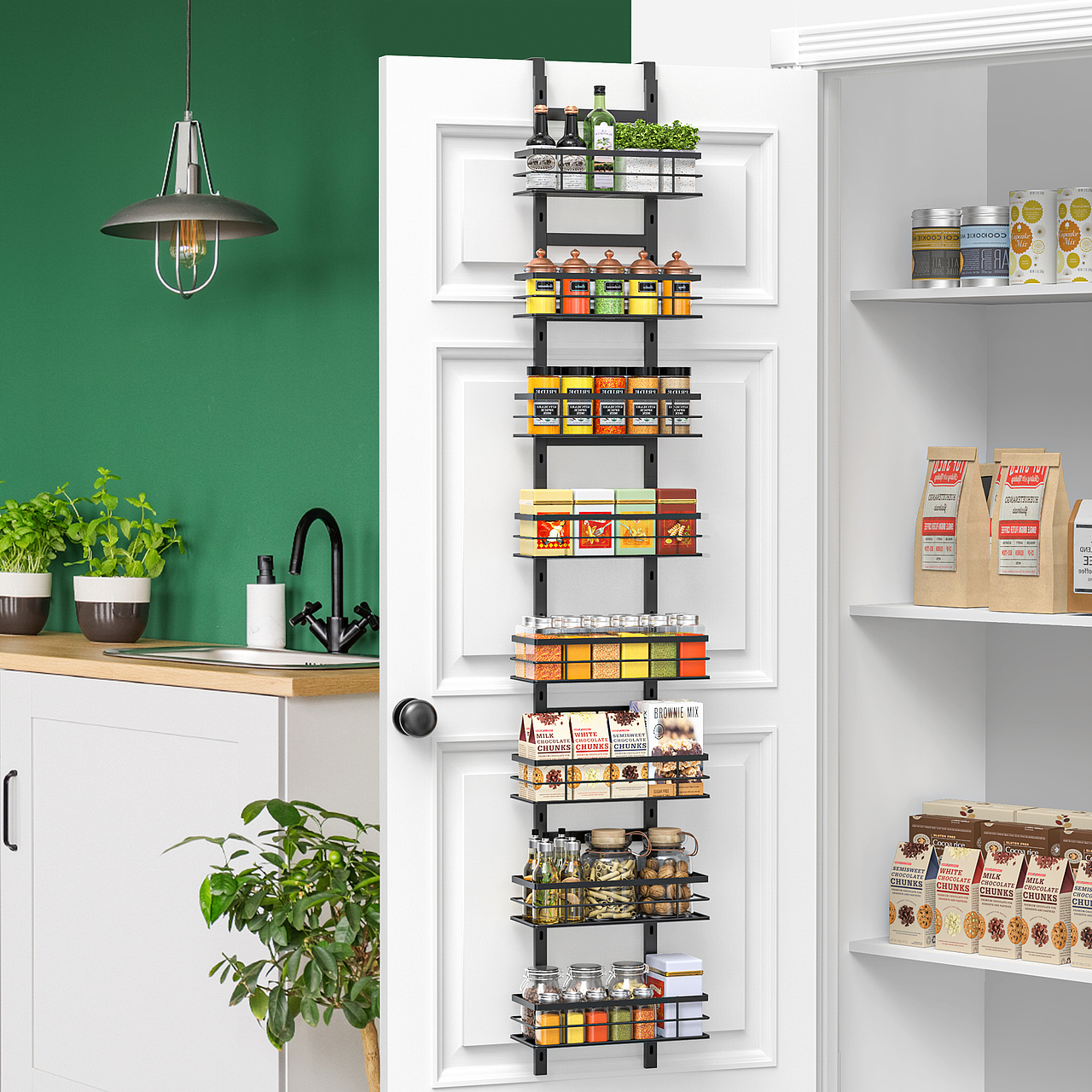 | 渲染案例 | 厨房门挂架