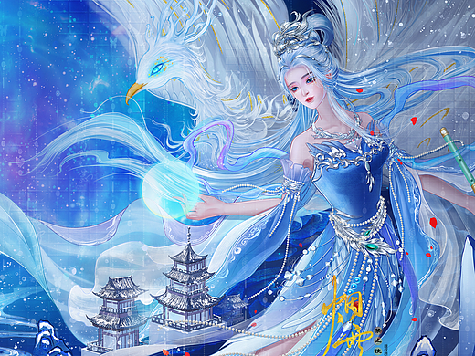 东方神话・雪凰拟人