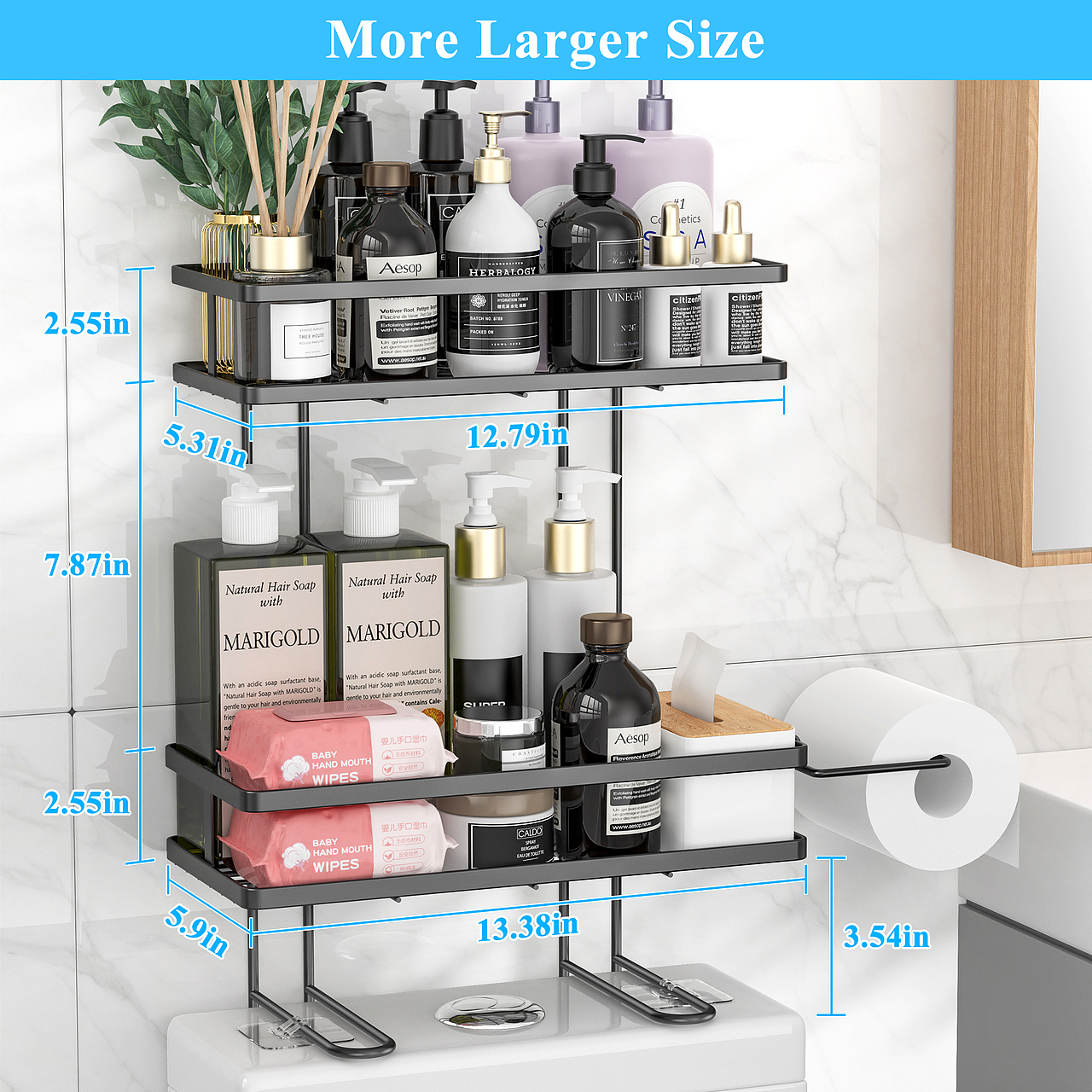 | 渲染案例 | 马桶置物架