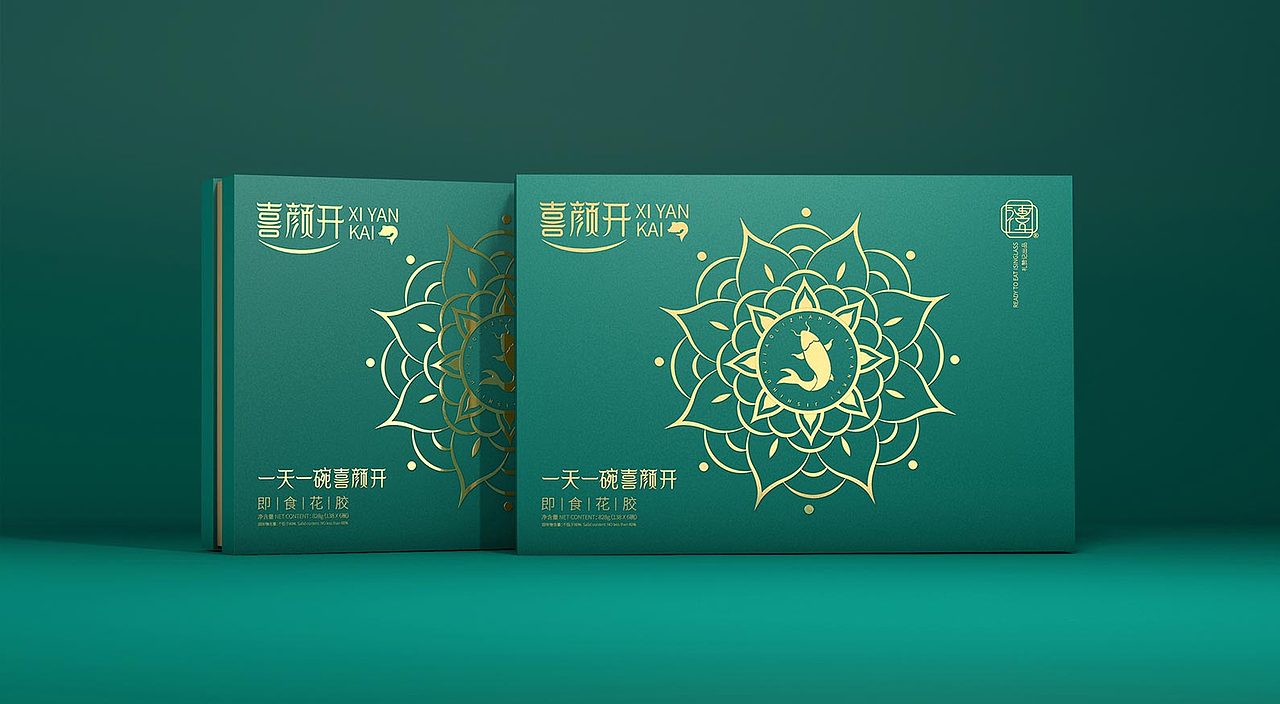 哲仕设计作品x 喜颜开即时花胶包装设计（图ZNDAwMjE2MTQ4） - 包装 - 站酷设计师哲仕畅销包装设计原创素材 - 站酷ZCOOL