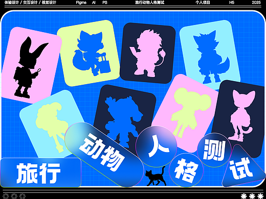旅行动物测试——UI/UX——个人项目