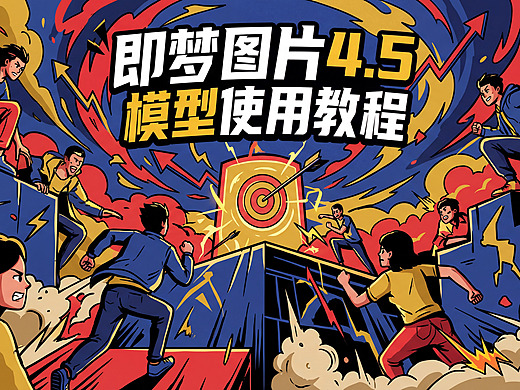 即梦图片4.5使用教程，小白友好，没废话
