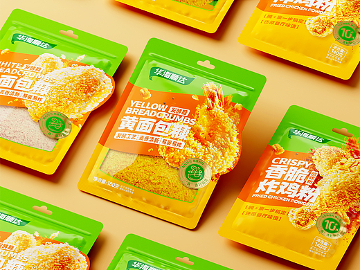 不之名X华海顺达|油炸辅料包装设计