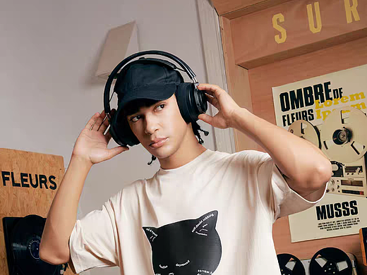 混血模特 超模 街头潮流 多元风格驾驭者 个性 潮酷