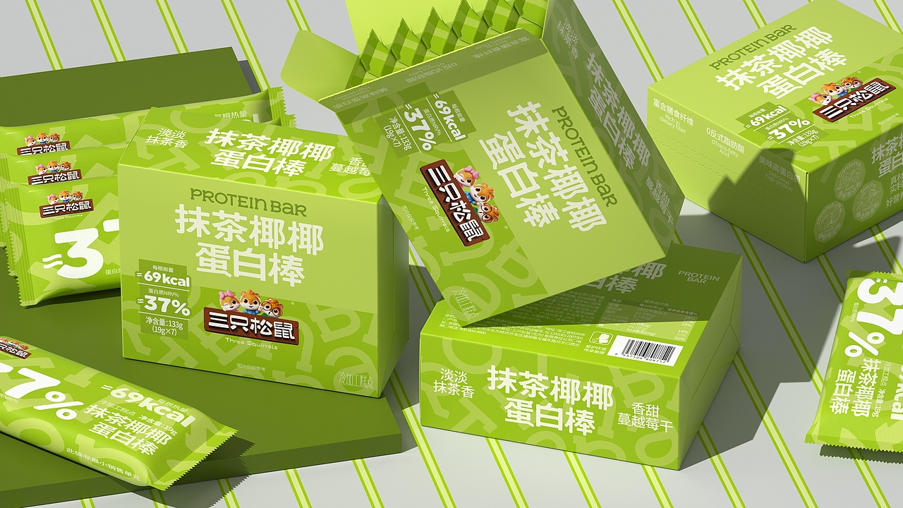 UmeDesign新作｜三只松鼠零食系列包装设计大合集