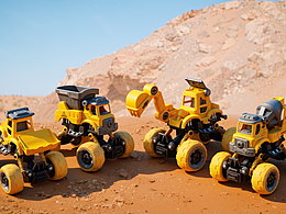 拆裝工程車+電動(dòng)挖機(jī)視頻