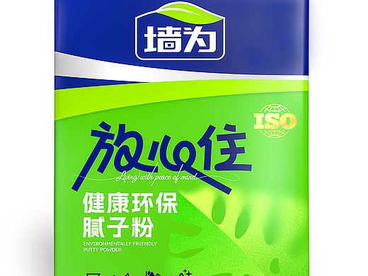 哲仕包装设计作品:墙为腻子粉包装设计