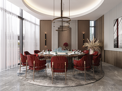 星夜传图——中式餐厅